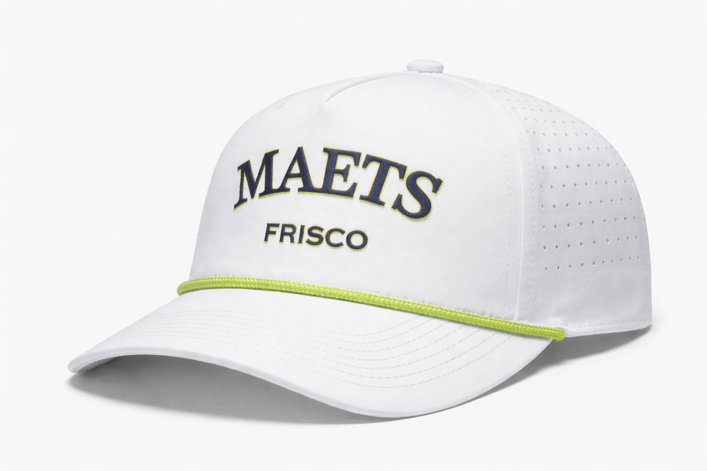 White Golf Snapback