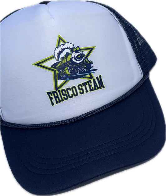 Foam Hat Blue White