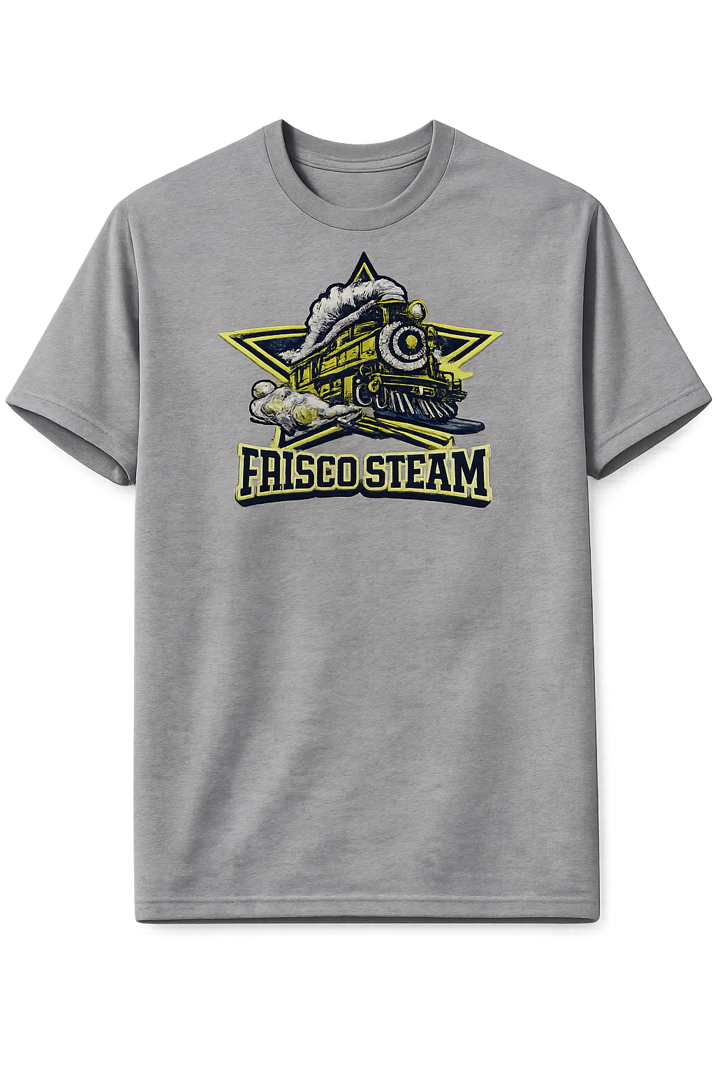 Frisco Steam Logo Tee Grey