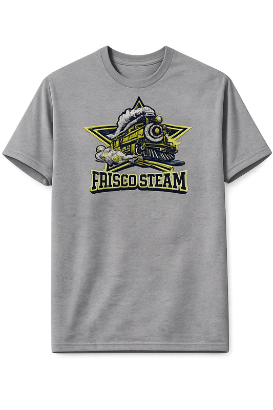 Frisco Steam Logo Tee Grey