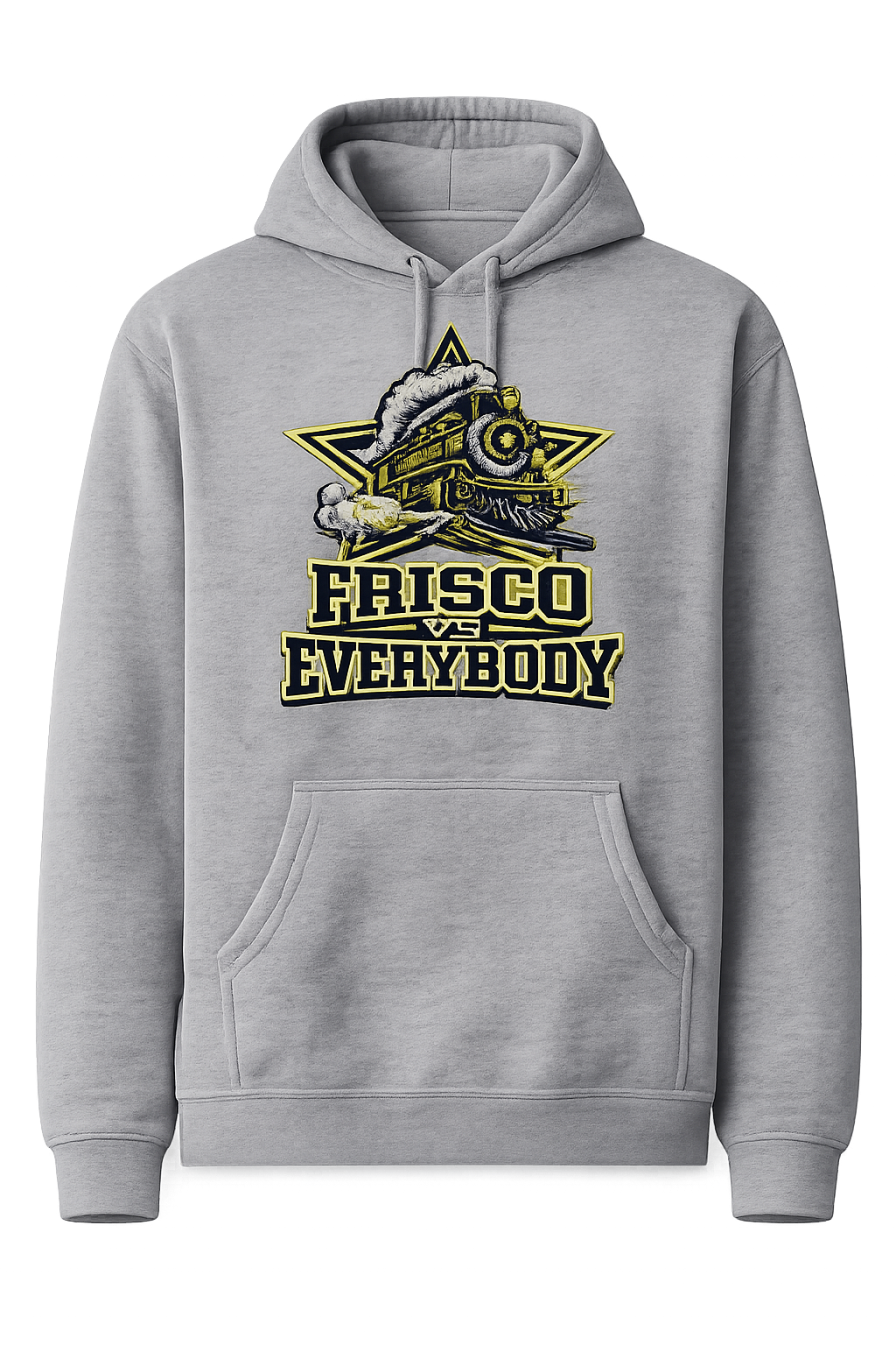 Frisco Vs Everybody Hoodie Grey